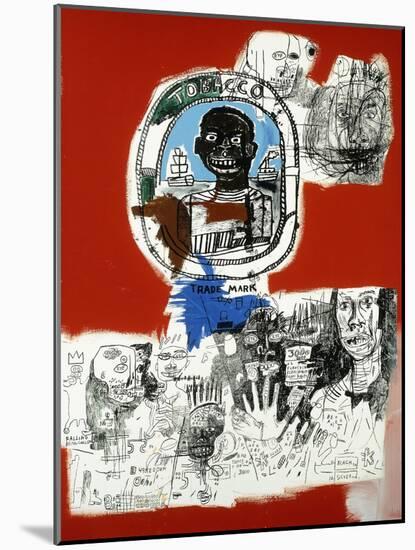 Logo-Jean-Michel Basquiat-Mounted Giclee Print
