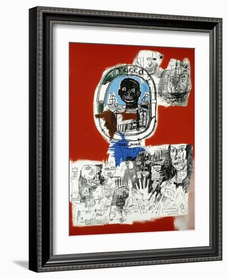 Logo-Jean-Michel Basquiat-Framed Giclee Print