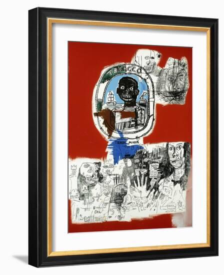 Logo-Jean-Michel Basquiat-Framed Giclee Print