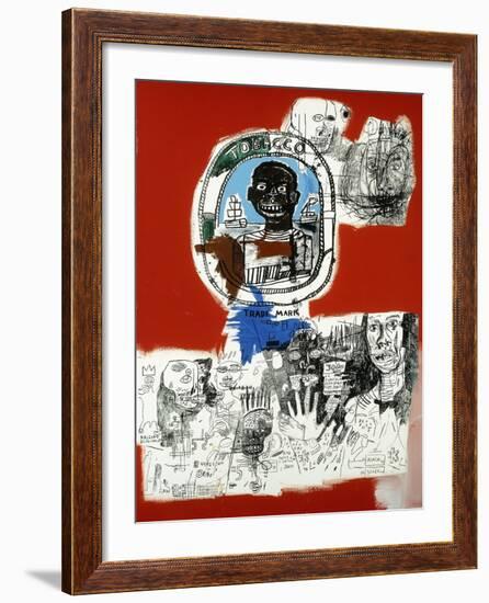 Logo-Jean-Michel Basquiat-Framed Giclee Print