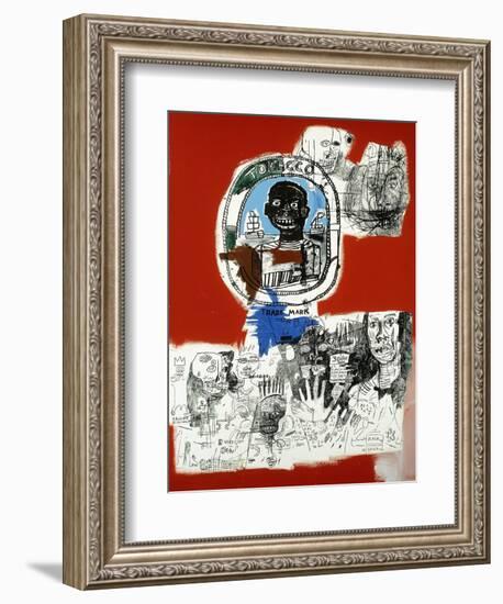 Logo-Jean-Michel Basquiat-Framed Giclee Print