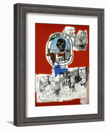 Logo-Jean-Michel Basquiat-Framed Giclee Print