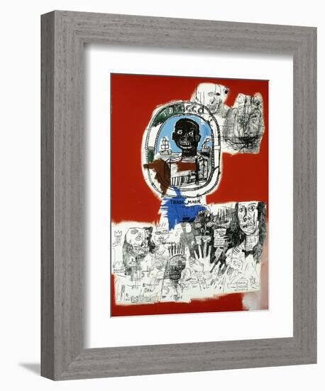 Logo-Jean-Michel Basquiat-Framed Giclee Print