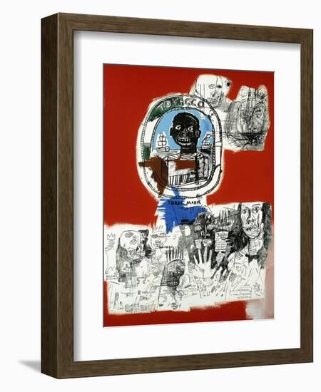 Logo-Jean-Michel Basquiat-Framed Giclee Print