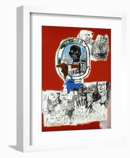 Logo-Jean-Michel Basquiat-Framed Giclee Print