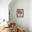 Logo-Jean-Michel Basquiat-Framed Giclee Print displayed on a wall
