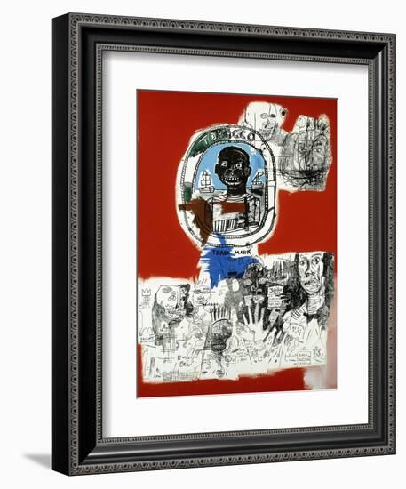 Logo-Jean-Michel Basquiat-Framed Giclee Print
