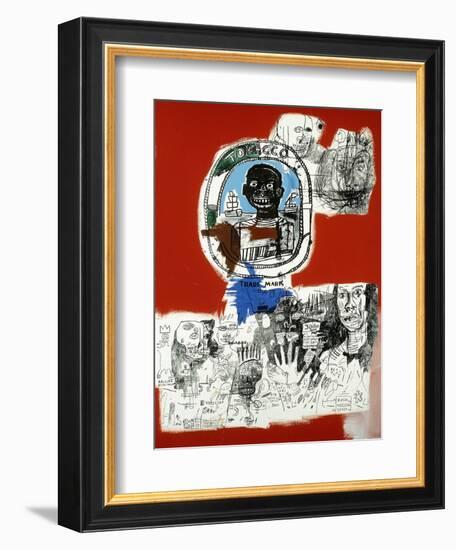 Logo-Jean-Michel Basquiat-Framed Giclee Print