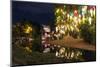 Loi Kratong Festival of Lights, Wat Phan Tao Temple, Chiang Mai, Thailand, Southeast Asia, Asia-Christian Kober-Mounted Photographic Print