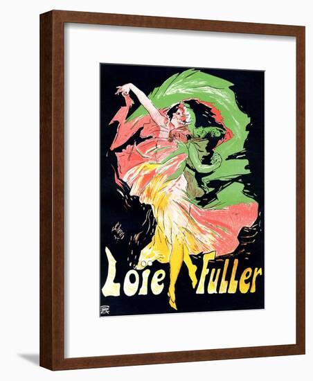 Loïe Fuller', 1897-Jules Chéret-Framed Giclee Print