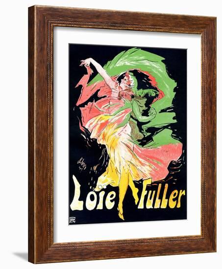 Loïe Fuller', 1897-Jules Chéret-Framed Giclee Print
