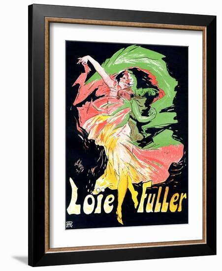 Loïe Fuller', 1897-Jules Chéret-Framed Giclee Print