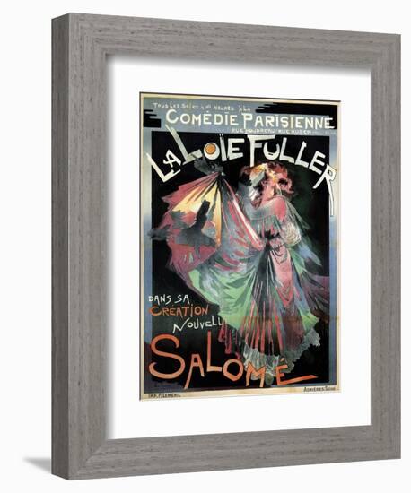 Loïe Fuller as Salomé, 1895-Georges de Feure-Framed Giclee Print