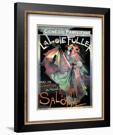 Loïe Fuller as Salomé, 1895-Georges de Feure-Framed Giclee Print