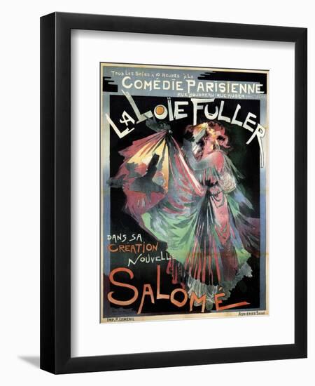 Loïe Fuller as Salomé, 1895-Georges de Feure-Framed Giclee Print