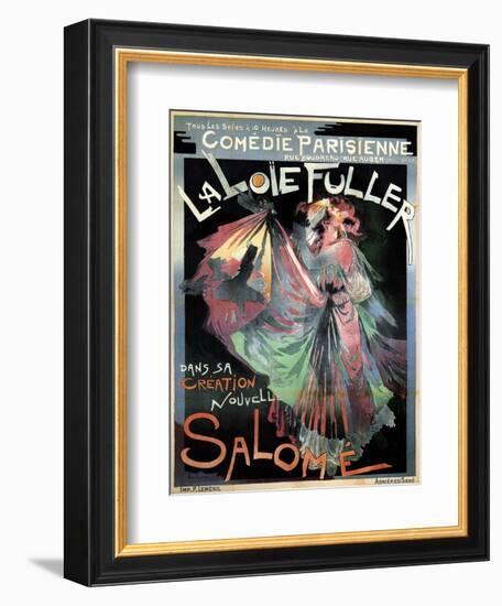 Loïe Fuller as Salomé, 1895-Georges de Feure-Framed Giclee Print