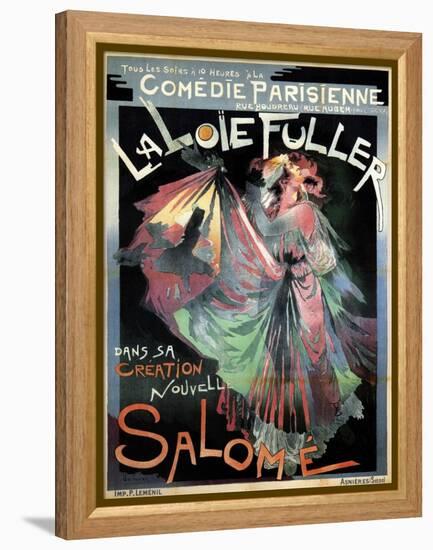 Loïe Fuller as Salomé, 1895-Georges de Feure-Framed Premier Image Canvas