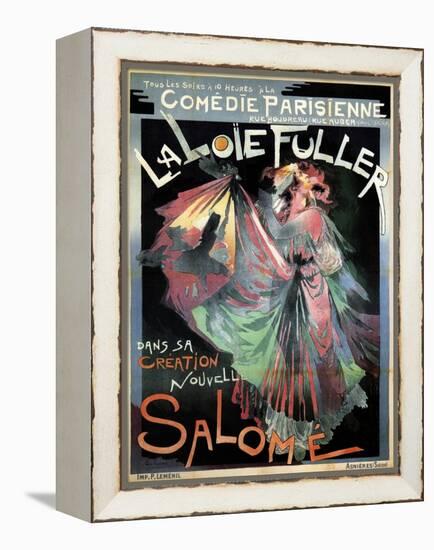 Loïe Fuller as Salomé, 1895-Georges de Feure-Framed Premier Image Canvas