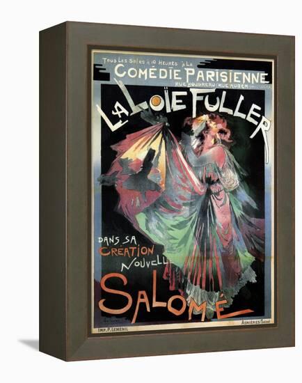 Loïe Fuller as Salomé, 1895-Georges de Feure-Framed Premier Image Canvas