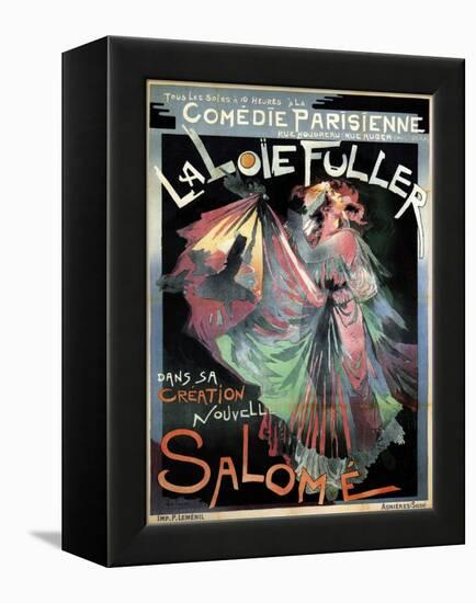 Loïe Fuller as Salomé, 1895-Georges de Feure-Framed Premier Image Canvas