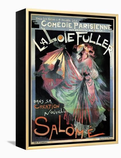 Loïe Fuller as Salomé, 1895-Georges de Feure-Framed Premier Image Canvas