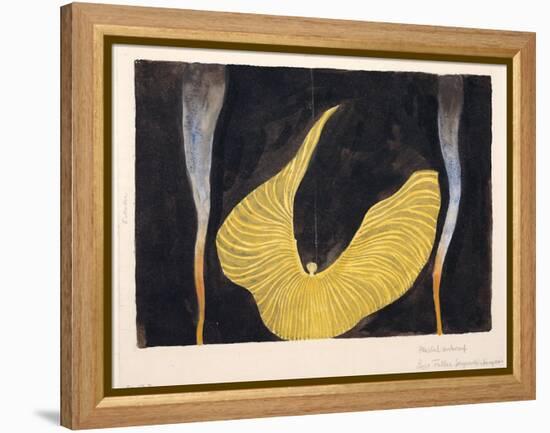 Loïe Fuller in the Dance the Archangel, 1902-Koloman Moser-Framed Premier Image Canvas