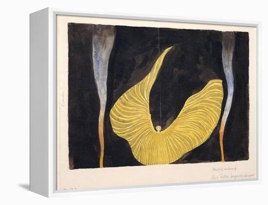 Loïe Fuller in the Dance the Archangel, 1902-Koloman Moser-Framed Premier Image Canvas