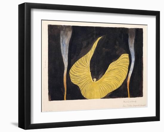 Loïe Fuller in the Dance the Archangel, 1902-Koloman Moser-Framed Giclee Print