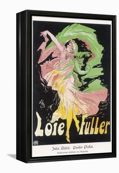 Loie Fuller-Jules Ch?ret-Framed Premier Image Canvas