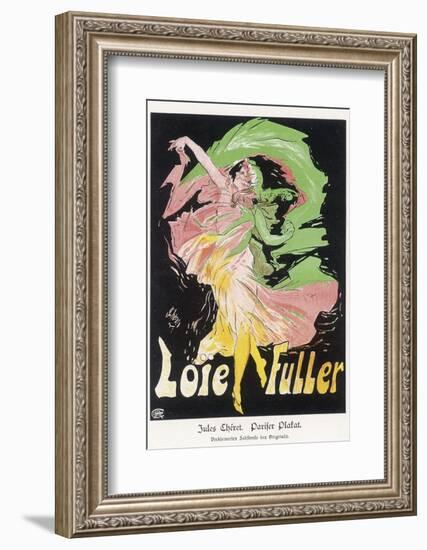 Loie Fuller-Jules Ch?ret-Framed Photographic Print