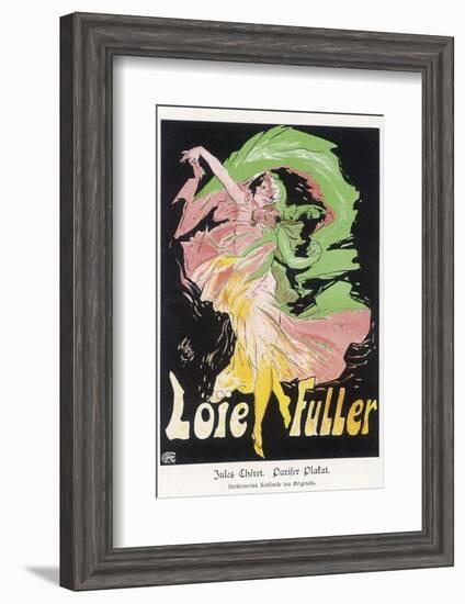 Loie Fuller-Jules Ch?ret-Framed Photographic Print