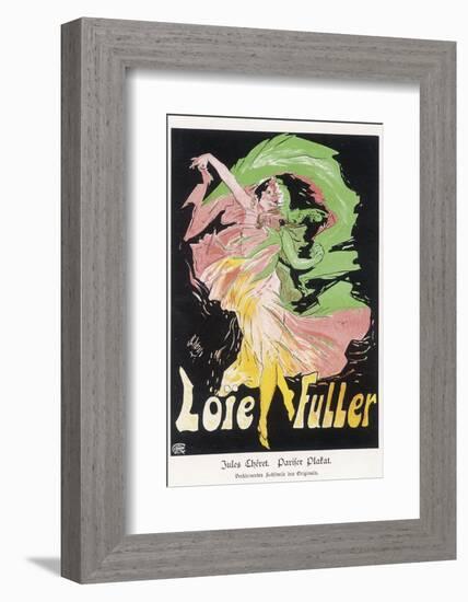 Loie Fuller-Jules Ch?ret-Framed Photographic Print