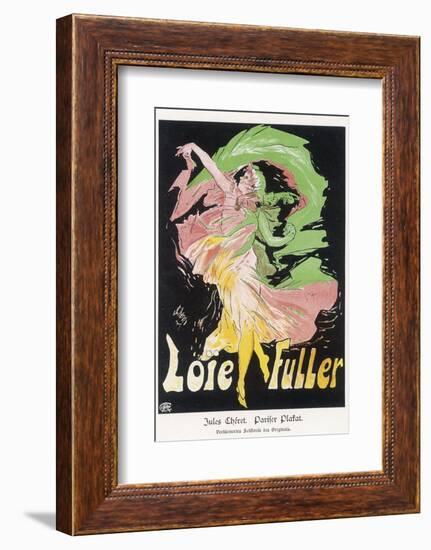 Loie Fuller-Jules Ch?ret-Framed Photographic Print