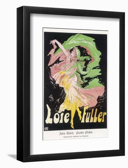 Loie Fuller-Jules Ch?ret-Framed Photographic Print