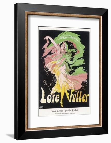 Loie Fuller-Jules Ch?ret-Framed Photographic Print