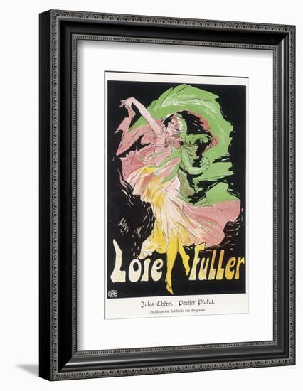 Loie Fuller-Jules Ch?ret-Framed Photographic Print