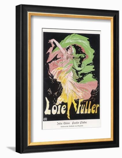 Loie Fuller-Jules Ch?ret-Framed Photographic Print