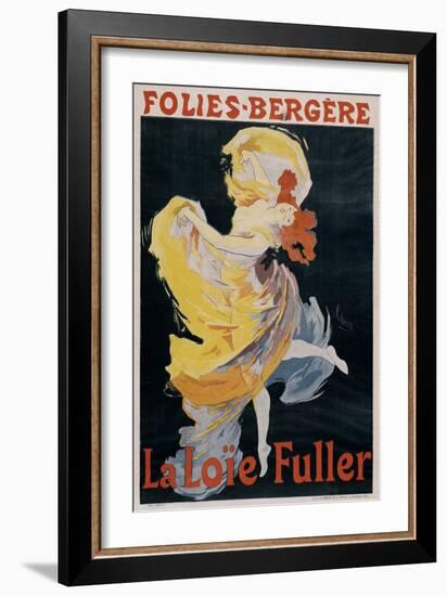 Loïe Fuller-Jules Chéret-Framed Giclee Print