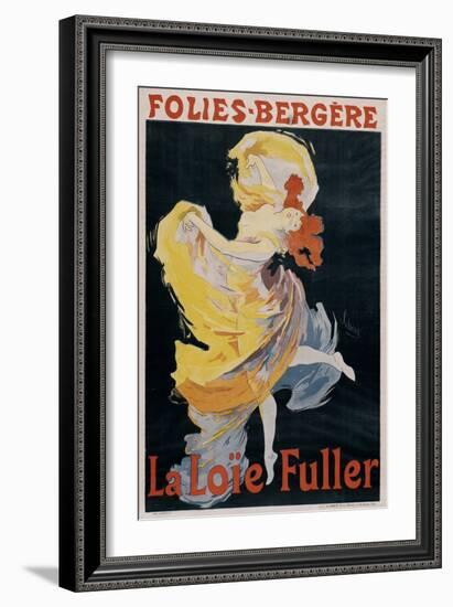 Loïe Fuller-Jules Chéret-Framed Giclee Print