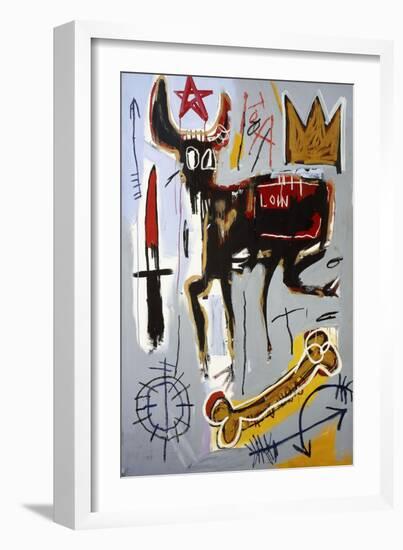 Loin-Jean-Michel Basquiat-Framed Premium Giclee Print