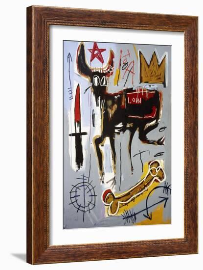 Loin-Jean-Michel Basquiat-Framed Giclee Print