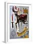 Loin-Jean-Michel Basquiat-Framed Giclee Print