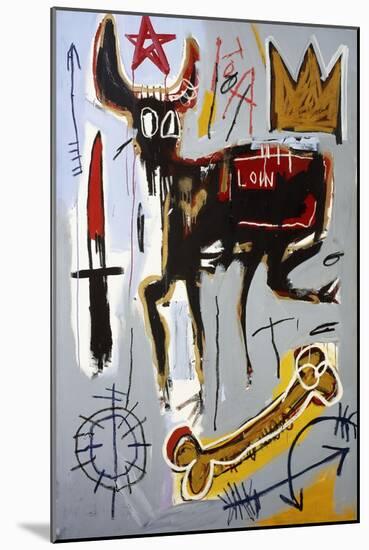Loin-Jean-Michel Basquiat-Mounted Giclee Print