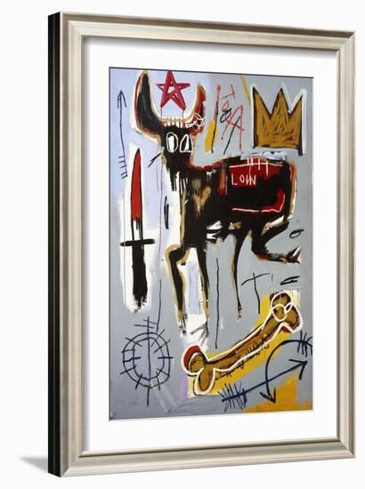 Loin-Jean-Michel Basquiat-Framed Giclee Print