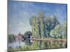 Loing at Moret, 1886 by Alfred Sisley-Alfred Sisley-Mounted Giclee Print