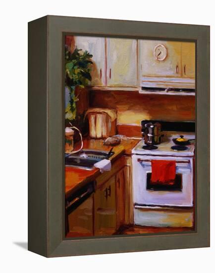 Lois' Kitchen-Pam Ingalls-Framed Premier Image Canvas