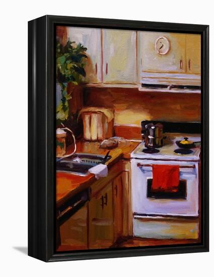 Lois' Kitchen-Pam Ingalls-Framed Premier Image Canvas