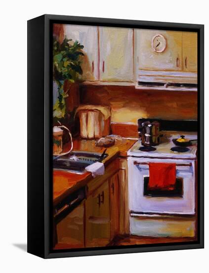 Lois' Kitchen-Pam Ingalls-Framed Premier Image Canvas