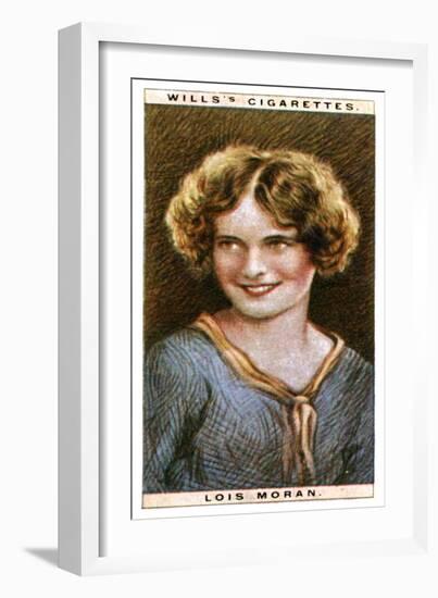 Lois Moran (1909-199), American Actress, 1928-WD & HO Wills-Framed Giclee Print