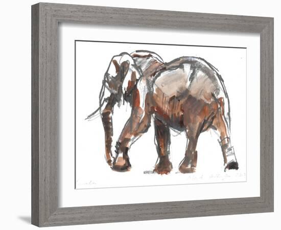 Loisaba conservancy-Mark Adlington-Framed Giclee Print